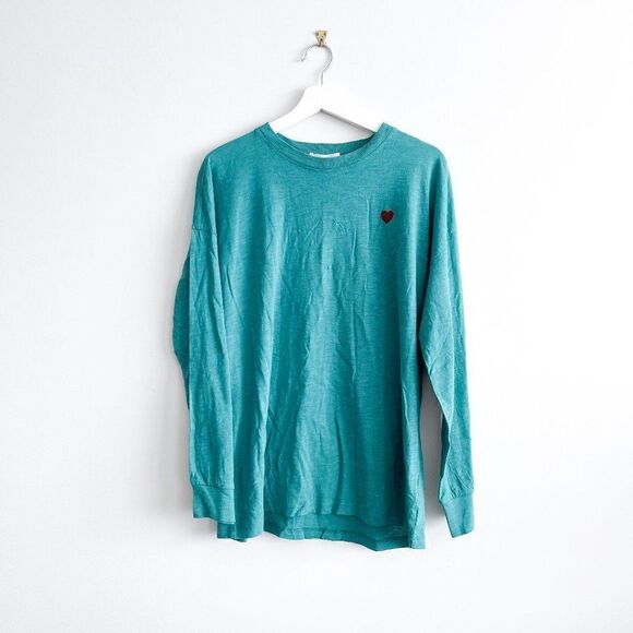 Throwback Nice List Long Sleeve Top Z Supply Lounge // Size Medium // BNWT - Picture 4 of 11